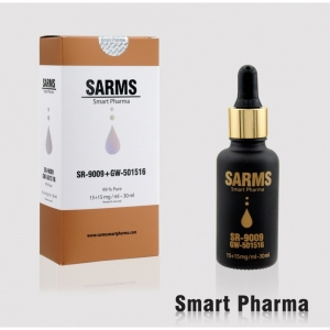 Smart Pharma Sarms Sr-9009 + Gw-501516 (15 Mg + 15 Mg) 30 Ml